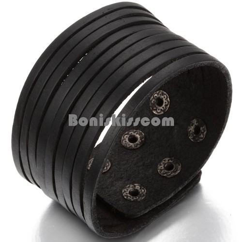 Bracciale uomo punk rock - punk, largo