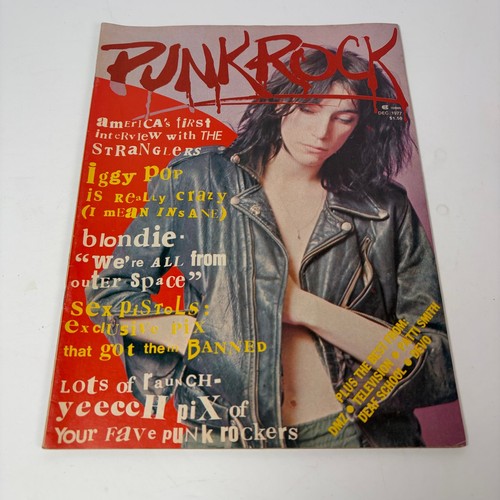 Punk rock magazine - punk,