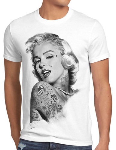 Tattoo marilyn shirt - marilyn, t-shirt