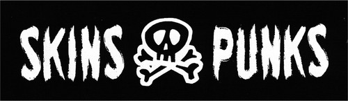 Skins punks patch - punks,