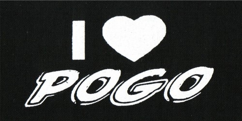 Love pogo patch aufnäher - i,
