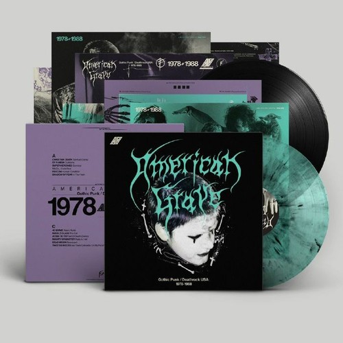 Various american grave - american,