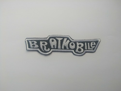 Bratmobile embroidered iron - , on