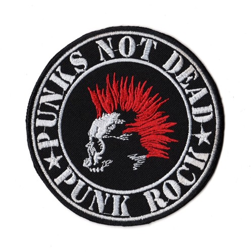 Patch punks not dead punk - punk, rock