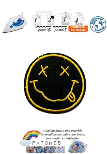 Patch nirvana punk rock - nirvana,