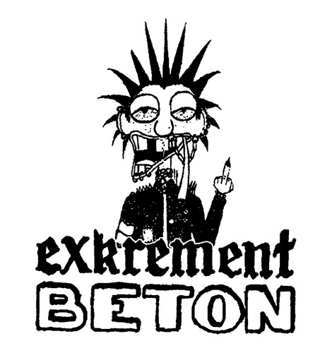 Exkrement beton patch - beton,