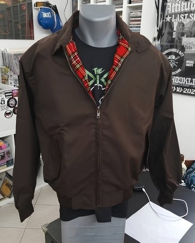 Harrington jacket brown - brown,