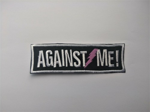 Against embroidered iron - against,