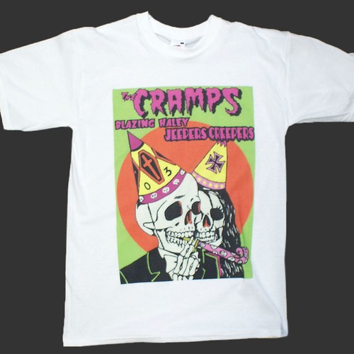 Shirt the cramps punk - cramps, rock