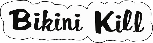 Adesivo logo bikini - logo, kill