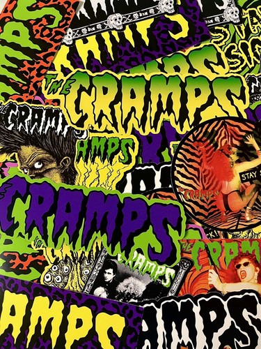 The cramps sticker - pack, punk