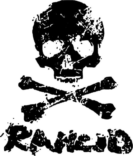 Rancid skull patch - patch, /