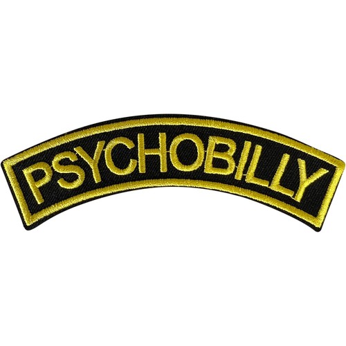 Psychobilly patch iron sew - patch,