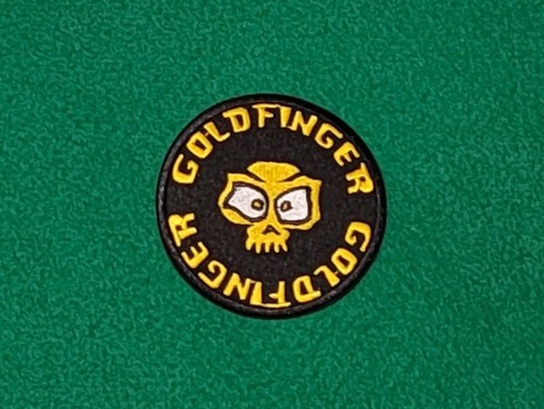 Goldfinger patch sew iron - sew, on