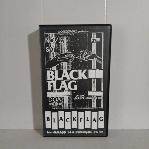 Black flag vhs - flag, live