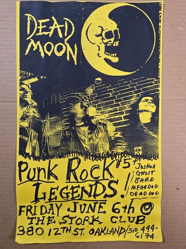 Dead moon punk rock band - moon,