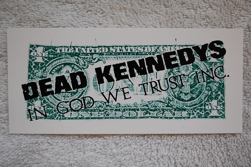 Dead kennedys adesivo - dead,