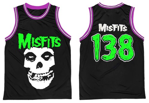 Maglia basket misfits logo - basket,
