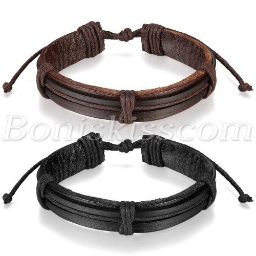 Bracciale regolabile moda punk