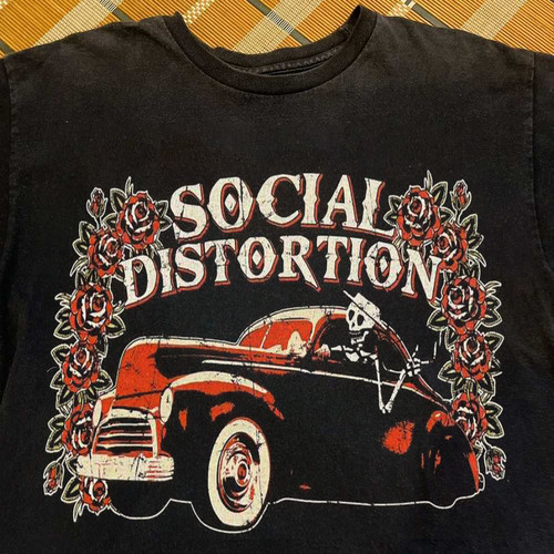 Shirt punk rock distorsione - t-shirt,