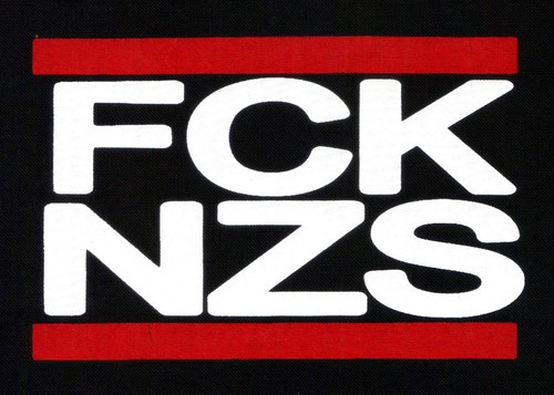 Fck nzs patch aufnäher neu - nzs, /