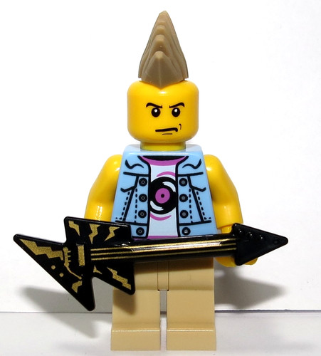 Lego punk rock rocker cantante - rock,