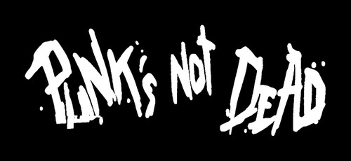 Punks not dead patch - not,