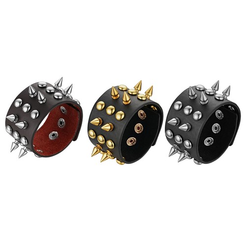 Bracciale punk rock - punk, wide