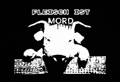 Fleisch ist mord patch - ist, /