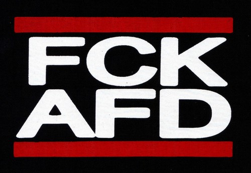 Fck afd patch aufnäher neu - fck,